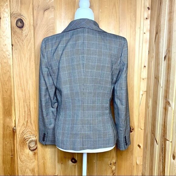 Lauren Ralph Lauren glen plaid wool blazer size 6 - Picture 7 of 8